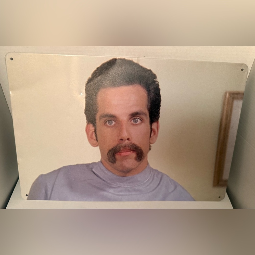Ben Stiller Metal Sign